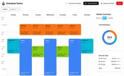 Schedule Tester